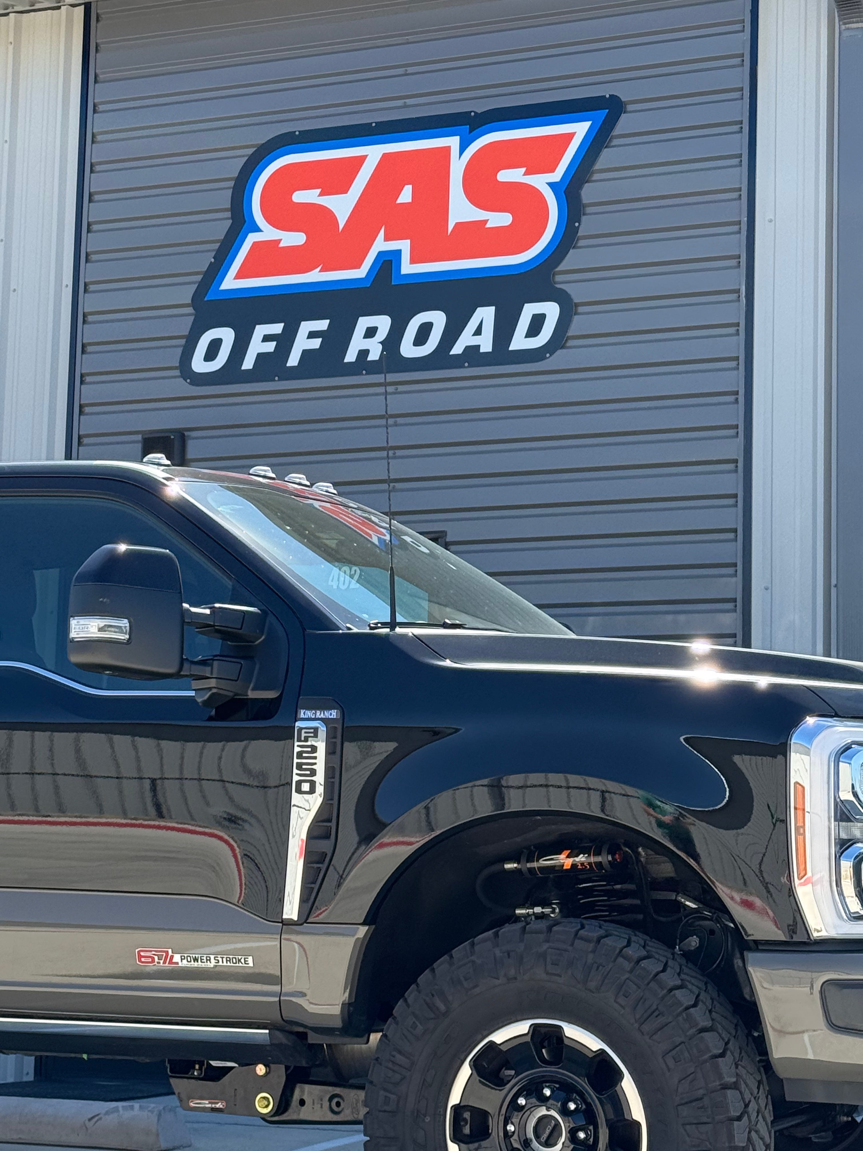 F250 Super Duty Suspension system