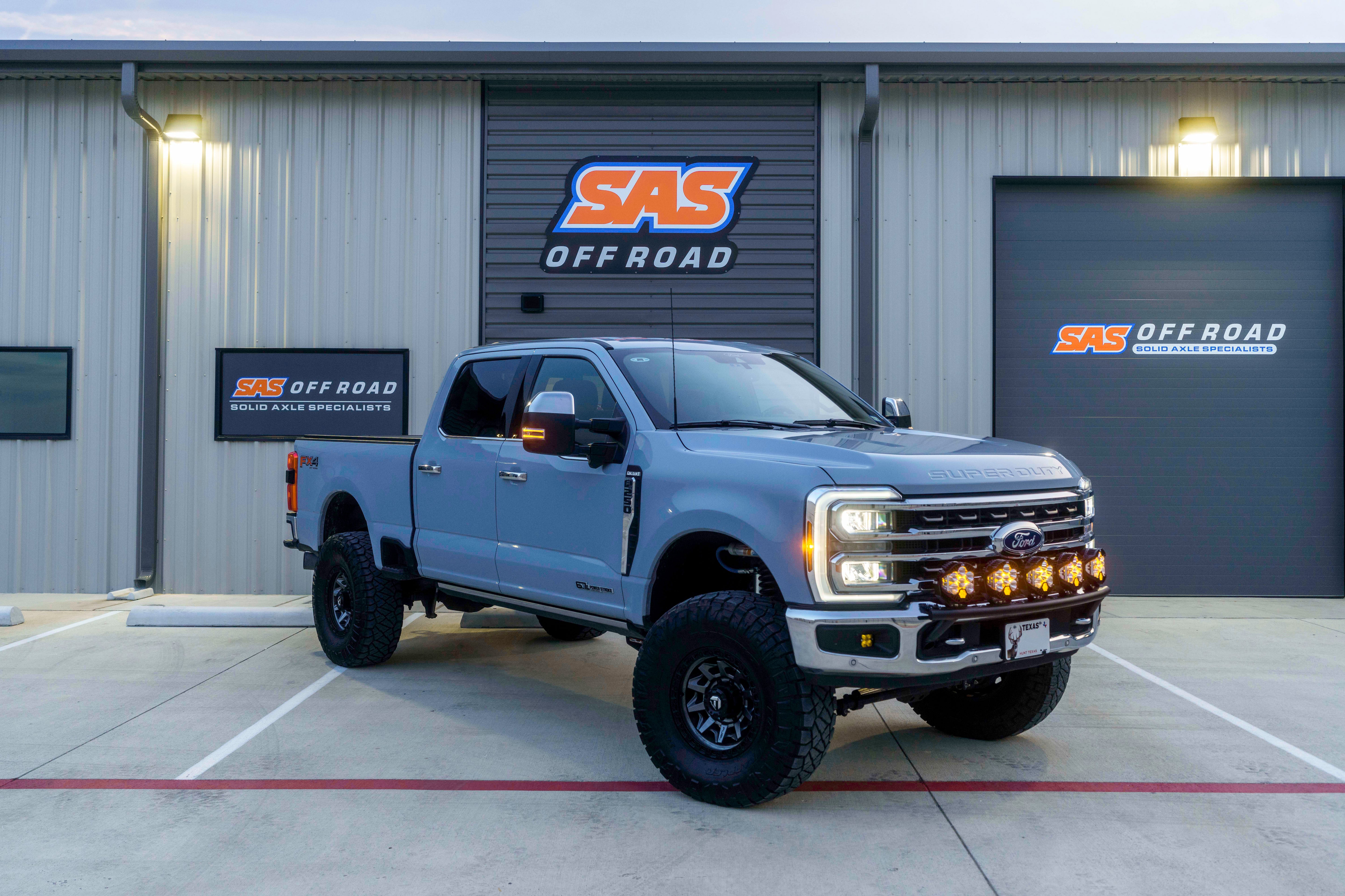 lifted truck at SAS OFF ROAD in Texas