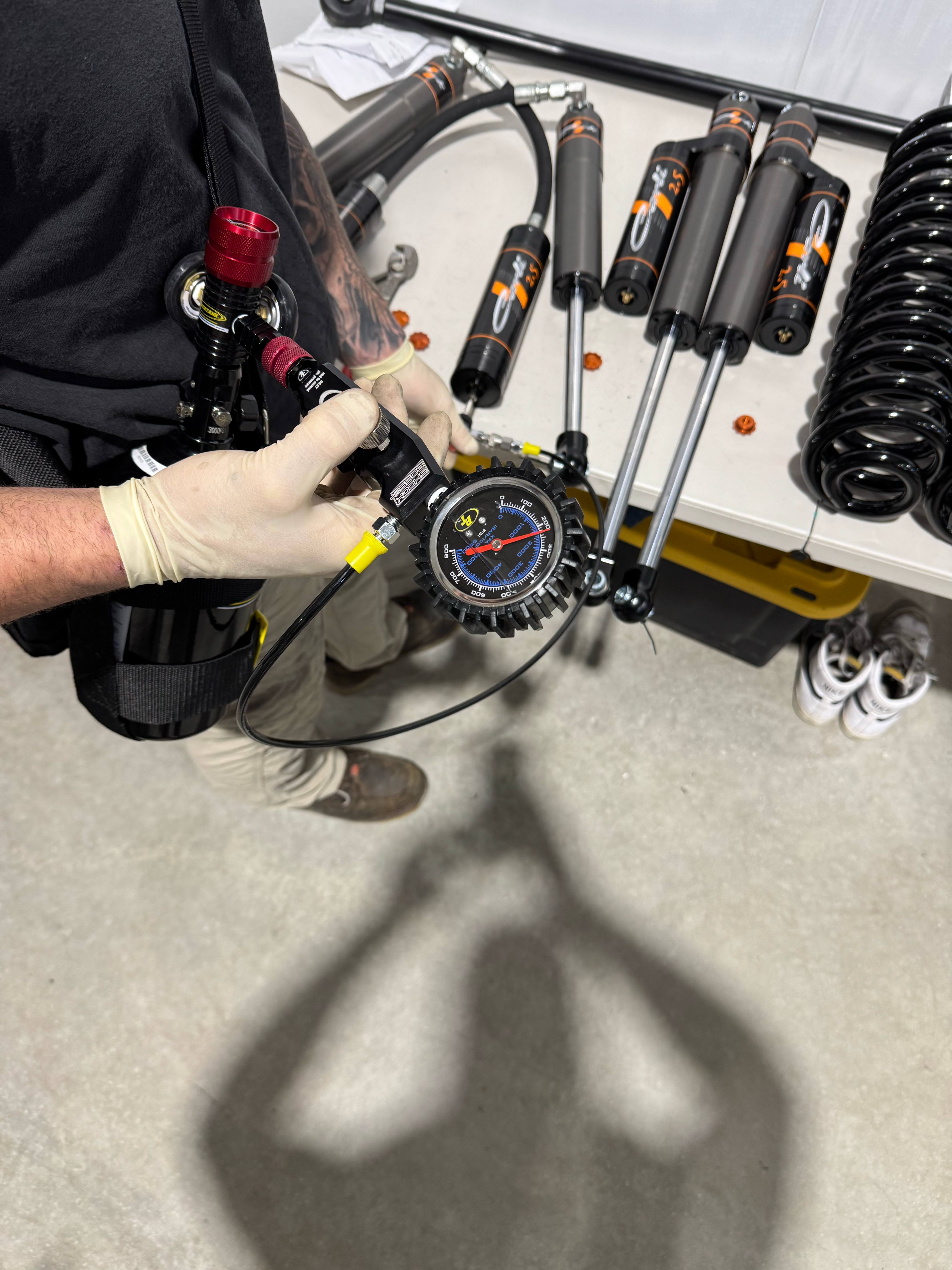 Precision driven services at sas off road